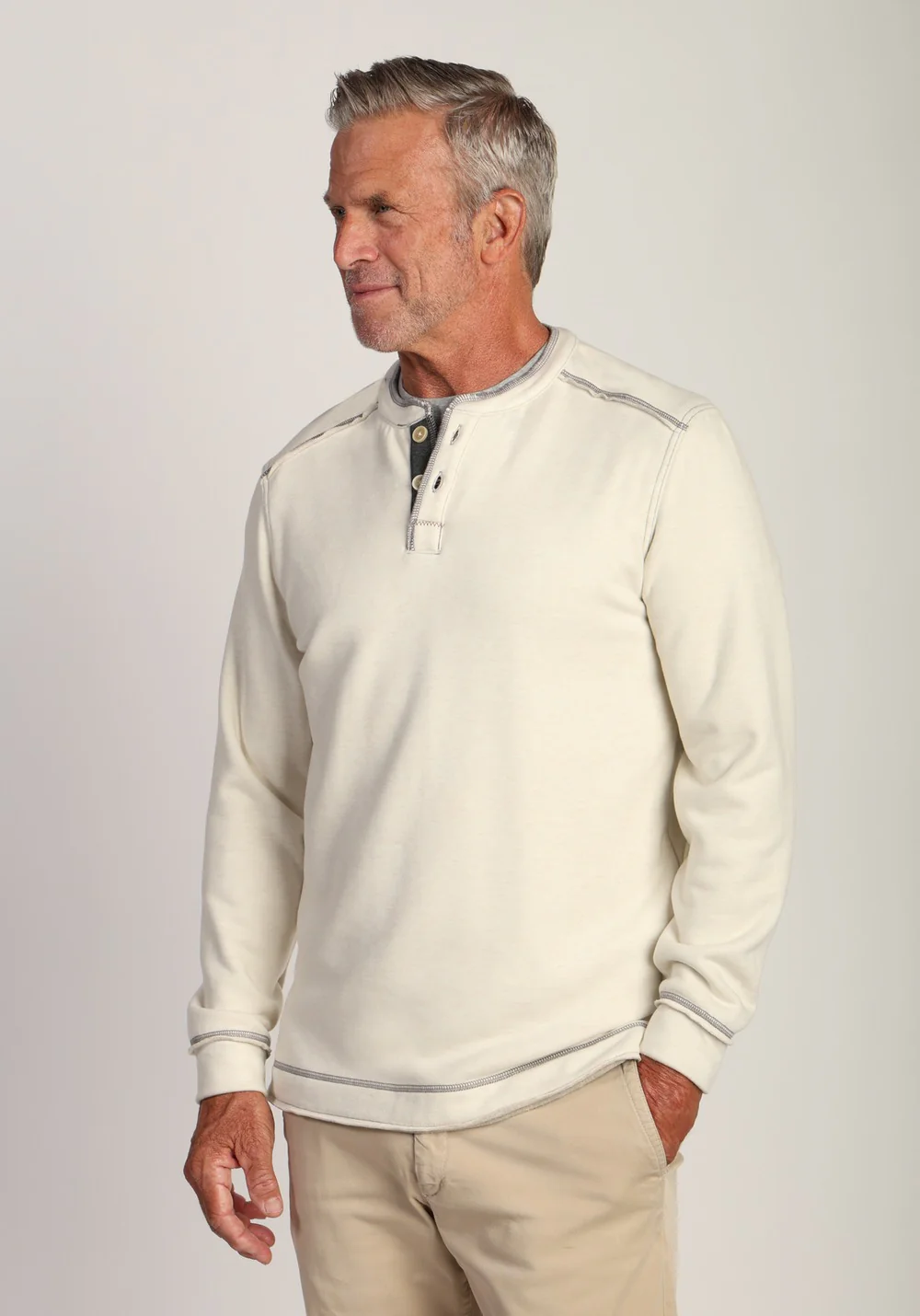 Men's Lux Cloud Doubled-Sided Sweater Knit - Image 2