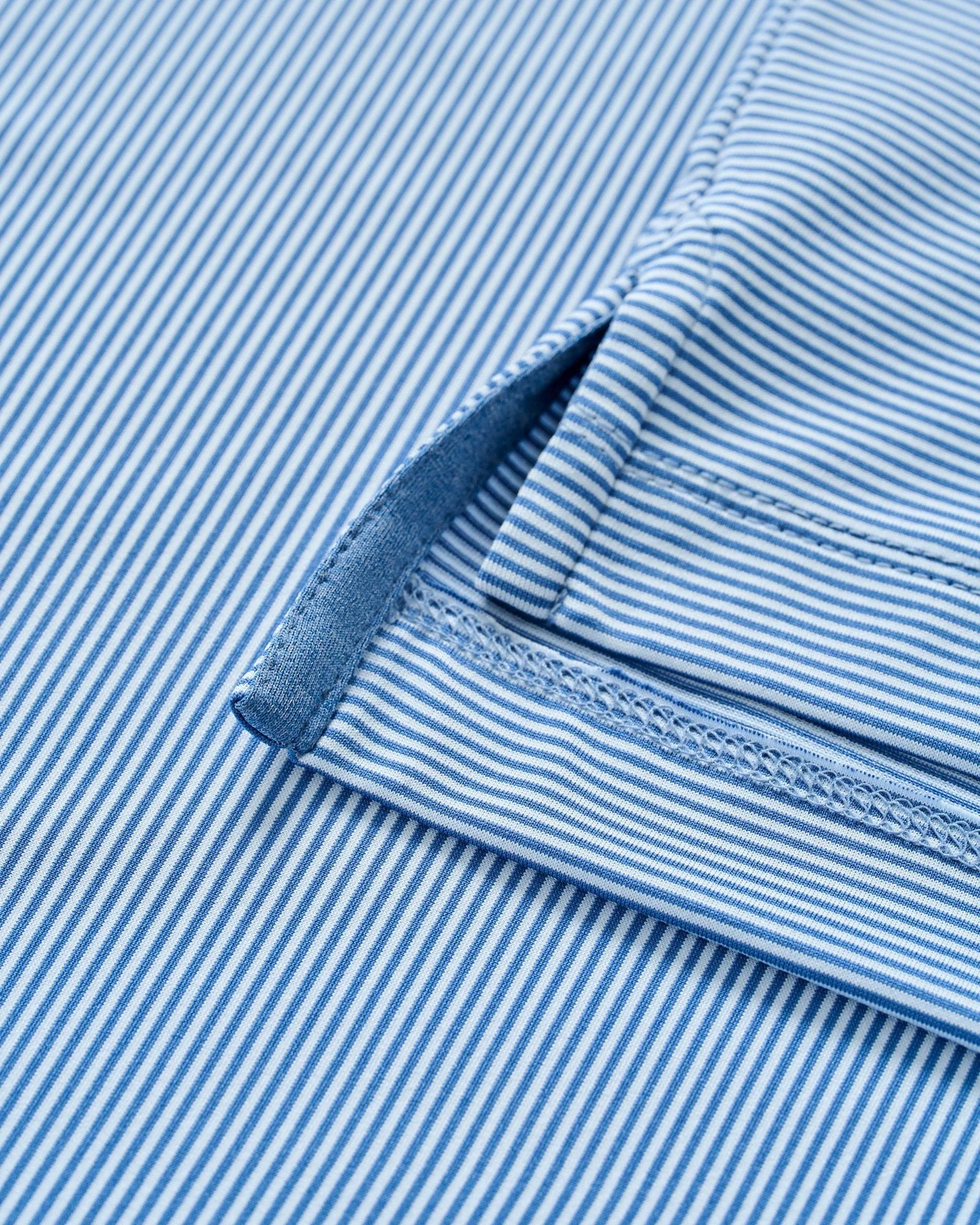 Men's Lyndon Striped Performance Jersey Polo - Image 6