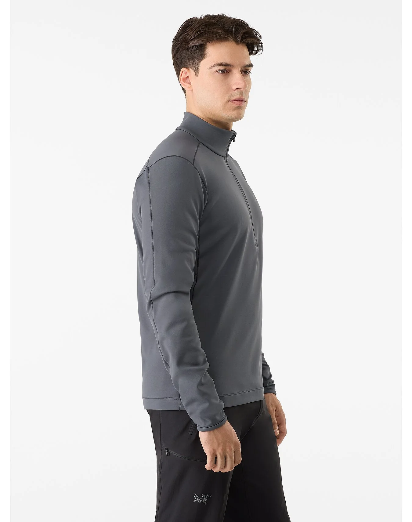 Men's Motus AR Zip Neck LS - Image 5