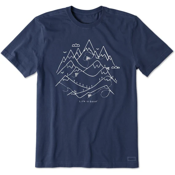 Men's Mountain Bikers Short Sleeve Crusher Shirt