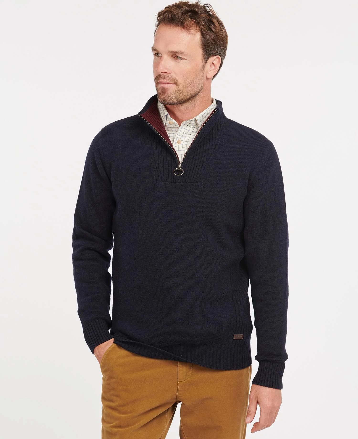 Men's Nelson Essential Half Zip Jumper
