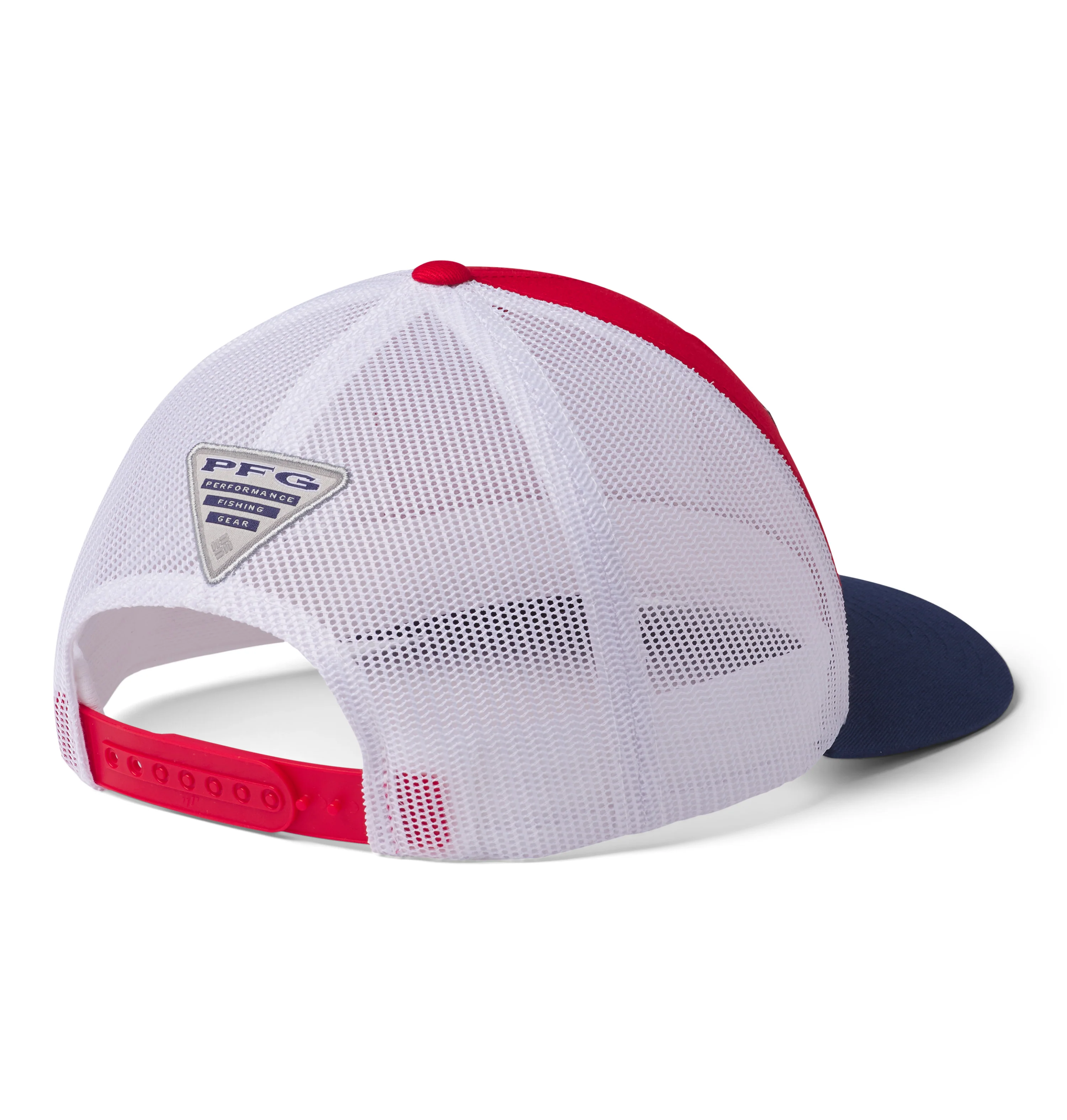Men's PFG Fish Flag Mesh Snapback Hat - (High Crown) - Image 2