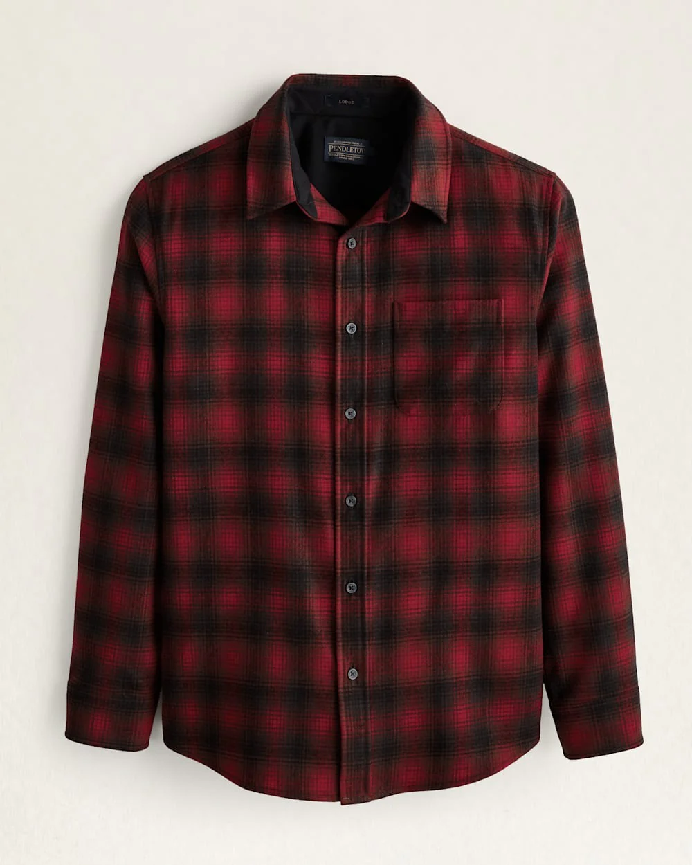 Men's Plaid Lodge Shirt