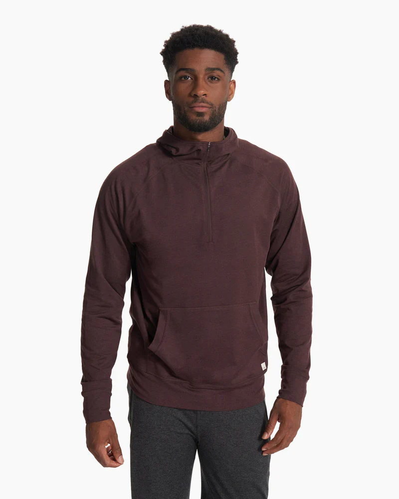 Men's Ponto Performance Half Zip Hoodie - Image 2