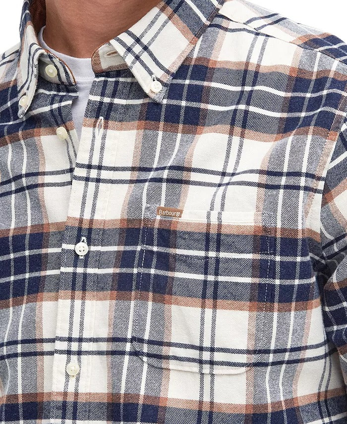 Men's Portdown Tailored Checked Shirt - Image 3