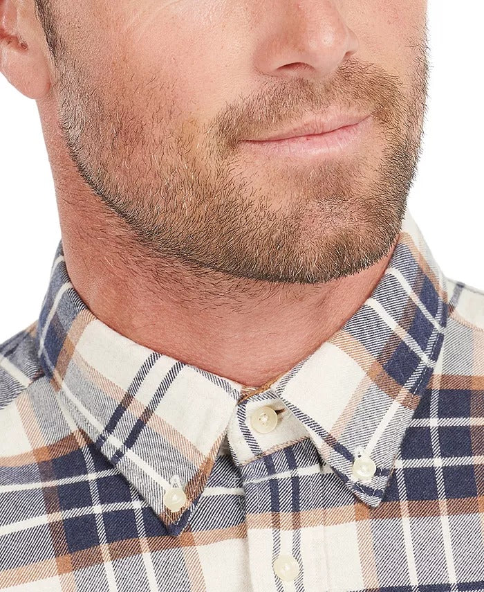 Men's Portdown Tailored Checked Shirt - Image 4