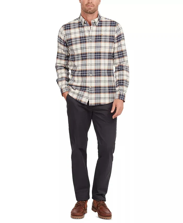 Men's Portdown Tailored Checked Shirt - Image 6