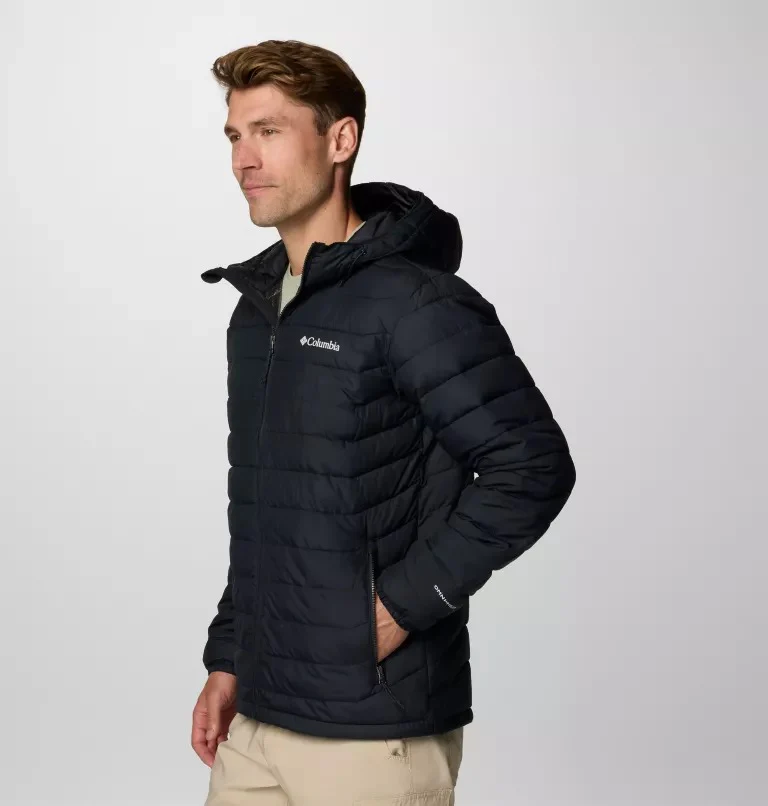 Men's Powder Lite II Hooded Jacket - Image 3