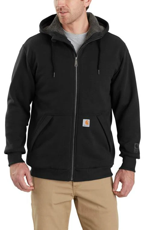 Men's Rain Defender Rockland Sherpa Lined Full Zip Hooded Sweatshirt - Image 2