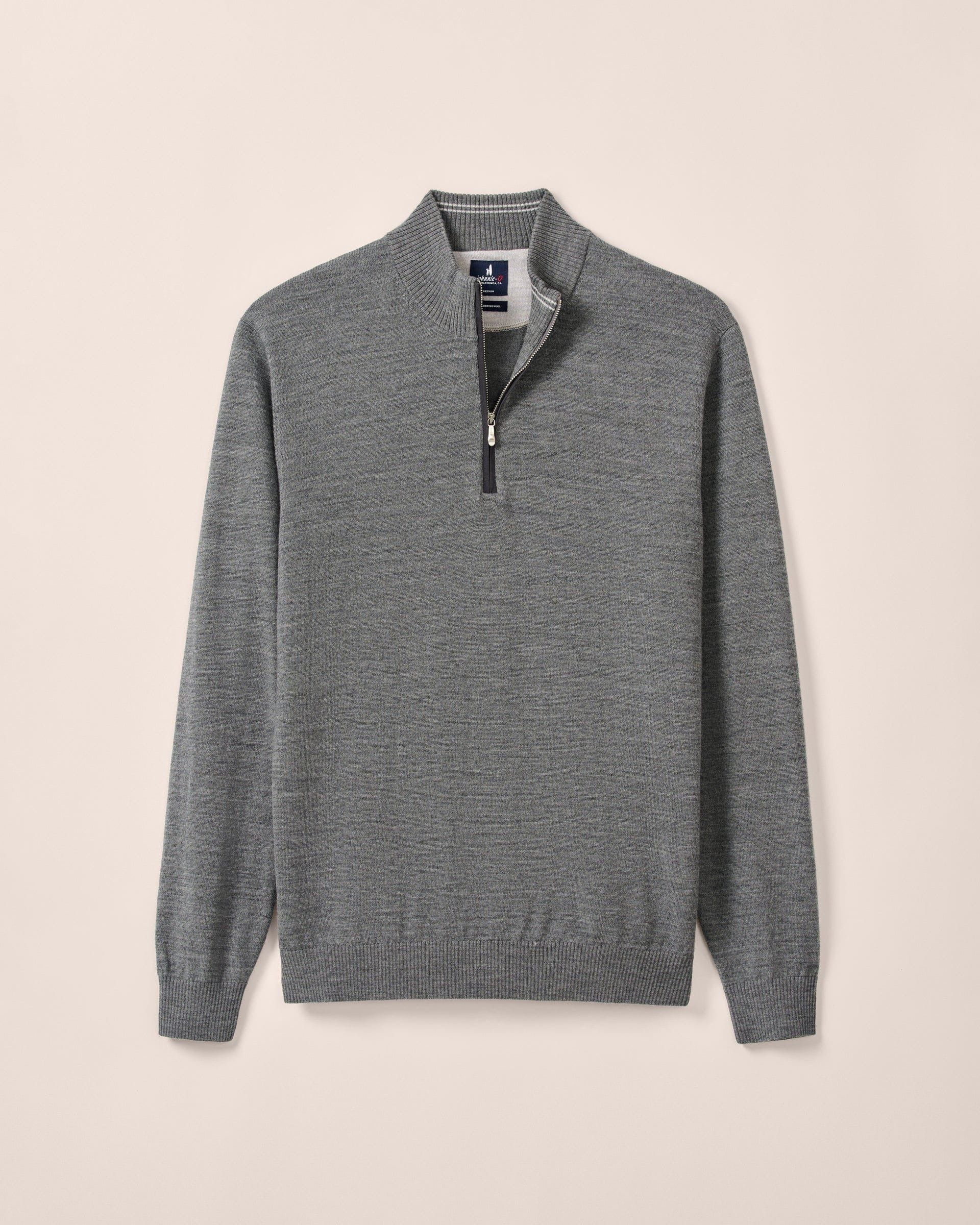 Men's Raynor Merino 1/4 Zip Sweater - Image 6