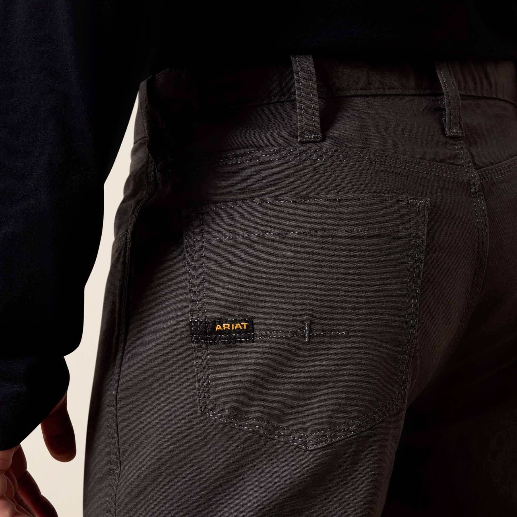 Men's Rebar M4 Low Rise DuraStretch Made Tough Stackable Straight Leg Pant - Image 6