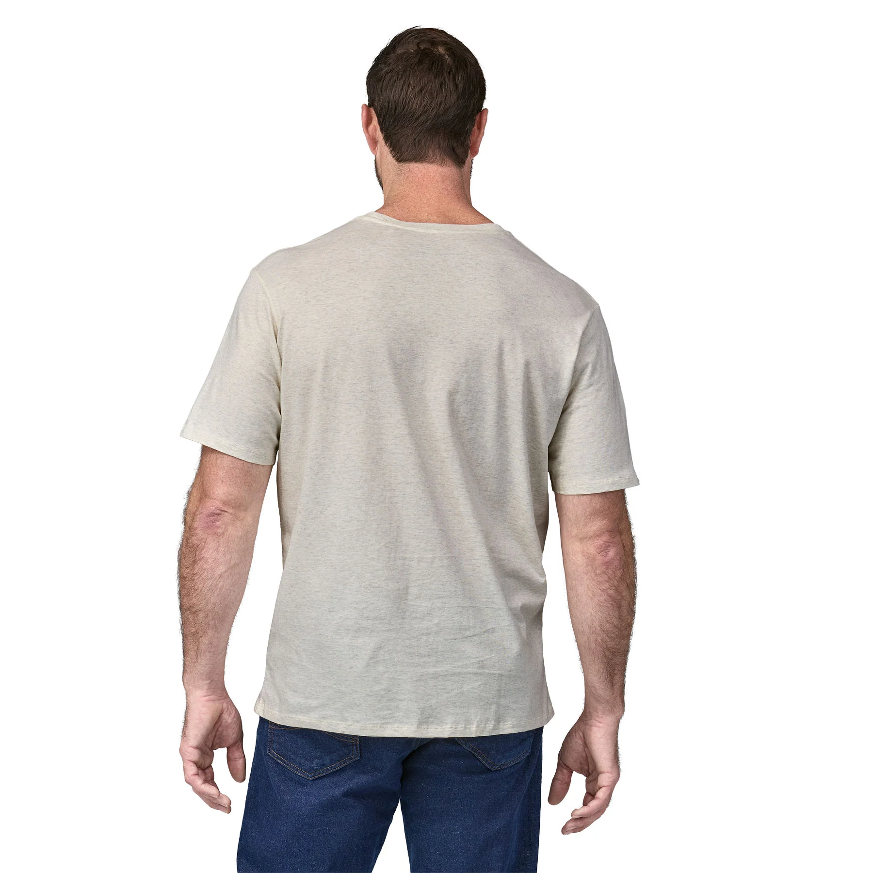 Men's Regenerative Organic Certified Cotton Lightweight Pocket T-Shirt - Image 3