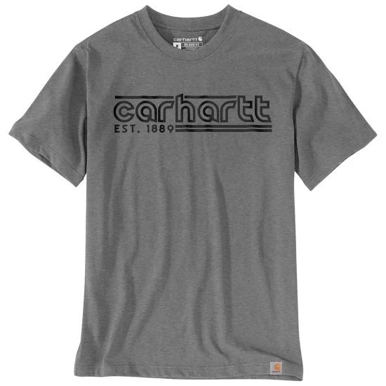 Men's Relaxed Fit Lightweight Short-Sleeve Logo Graphic T-Shirt