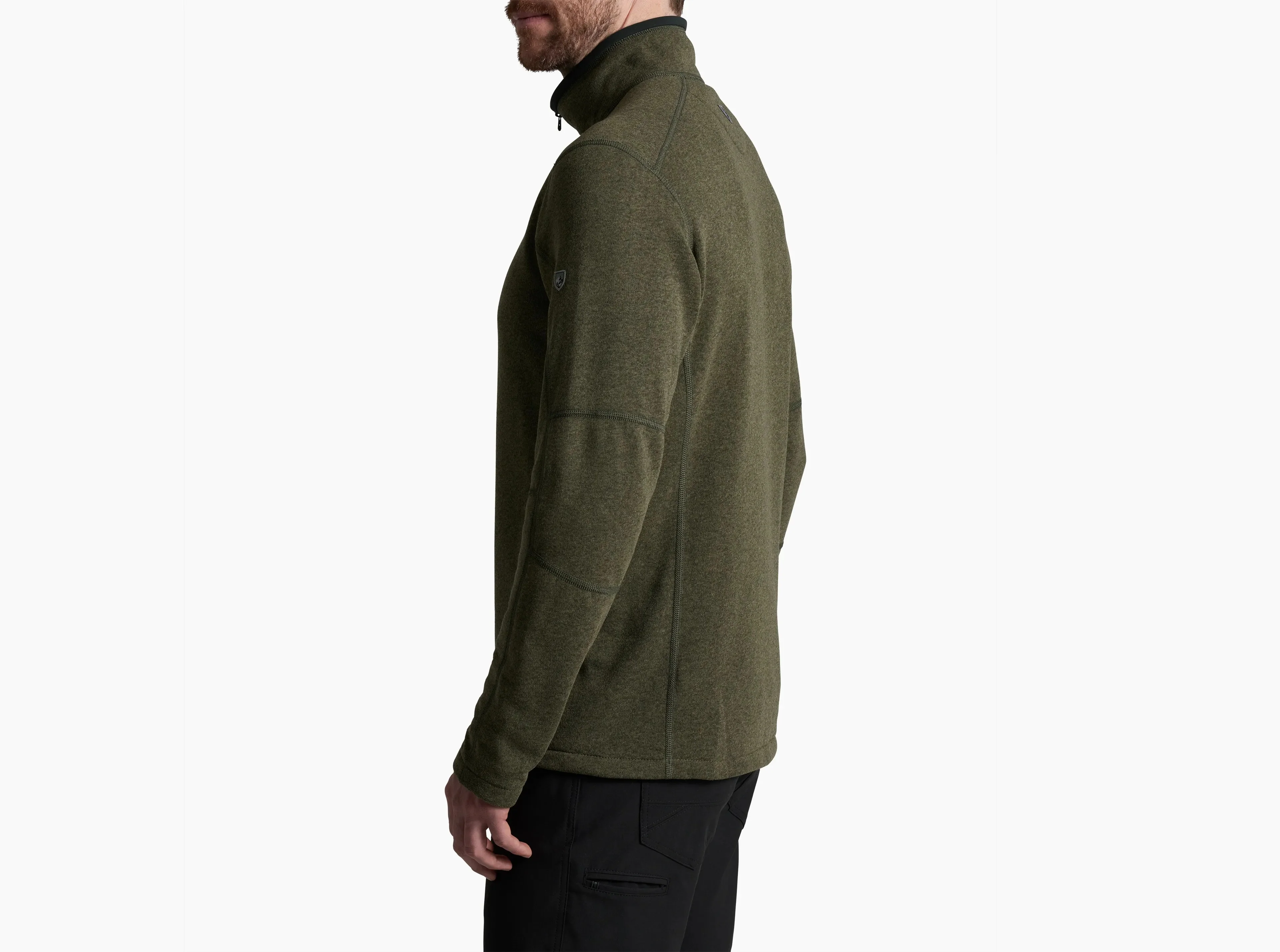 Men's Revel 1/4 Zip Sweater - Image 3