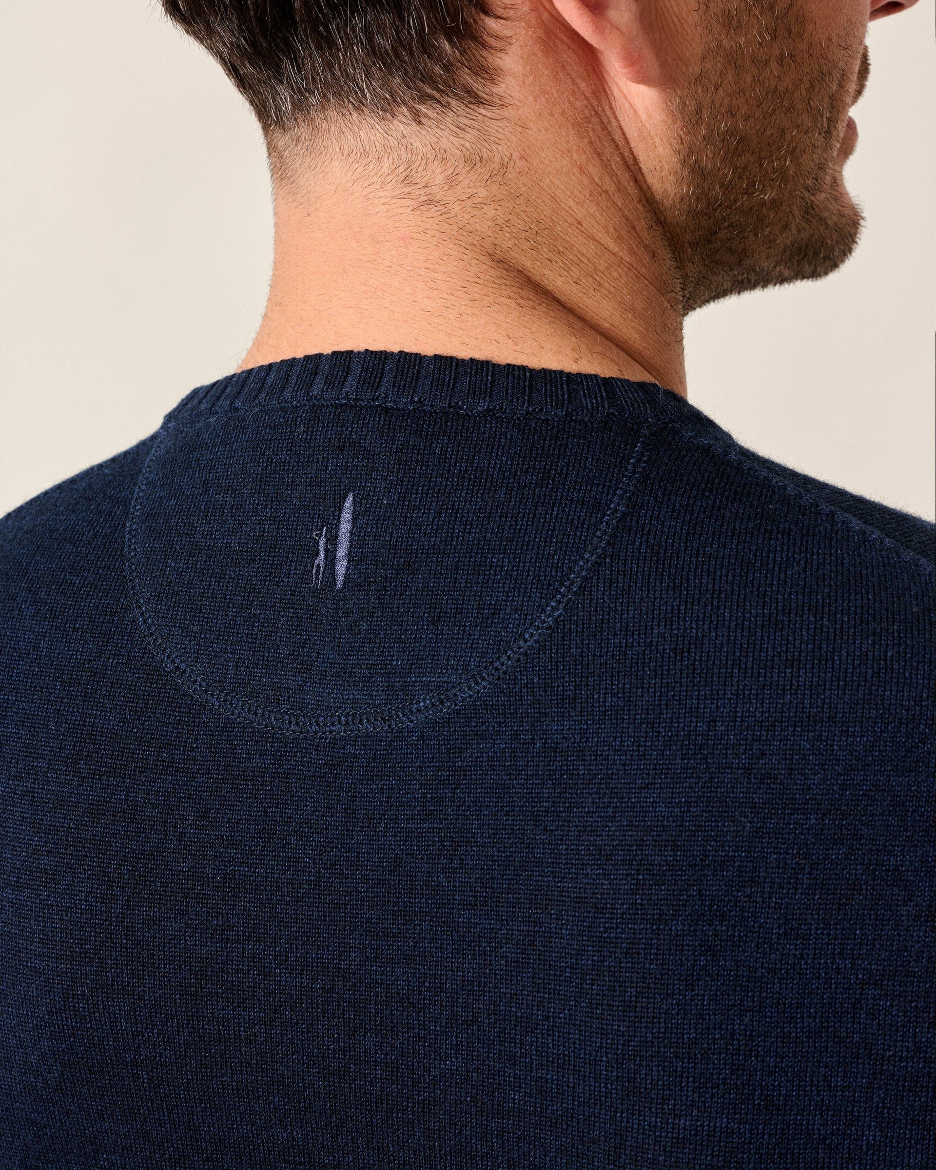 Men's Ronald Merino Wool Crewneck Sweater - Image 2
