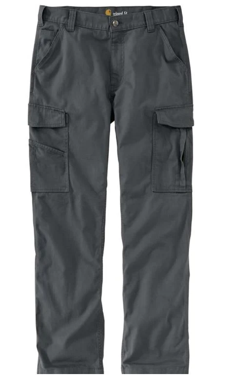 Men's Rugged Flex Relaxed Fit Canvas Cargo Work Pant - Image 2