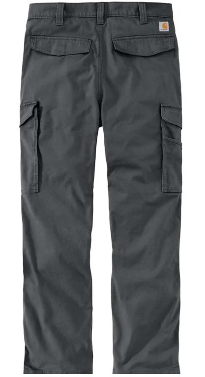 Men's Rugged Flex Relaxed Fit Canvas Cargo Work Pant - Image 3