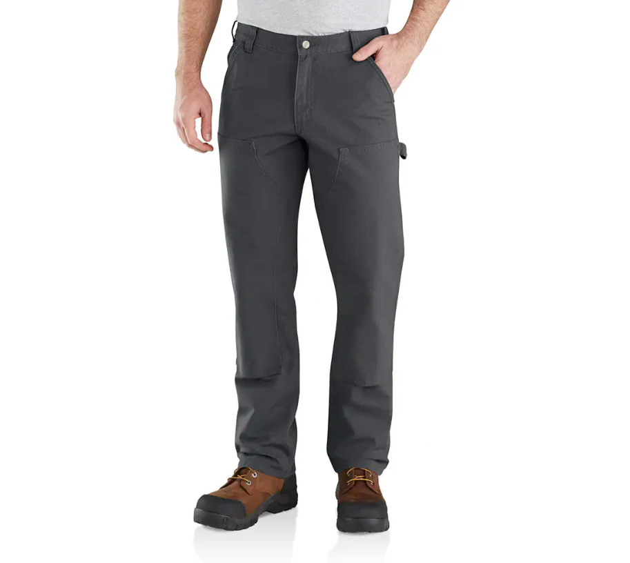 Men's Rugged Flex Relaxed Fit Duck Double-Front Utility Work Pant