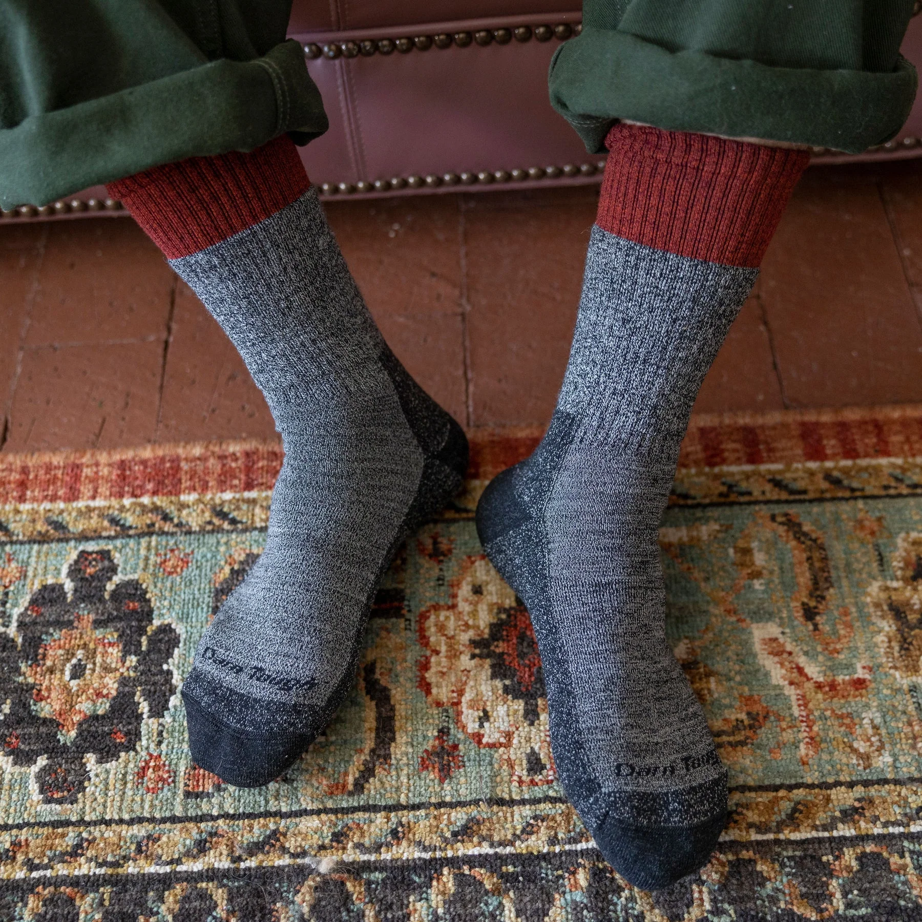 Men's Scout Boot Wideweight Hiking Sock - Image 2
