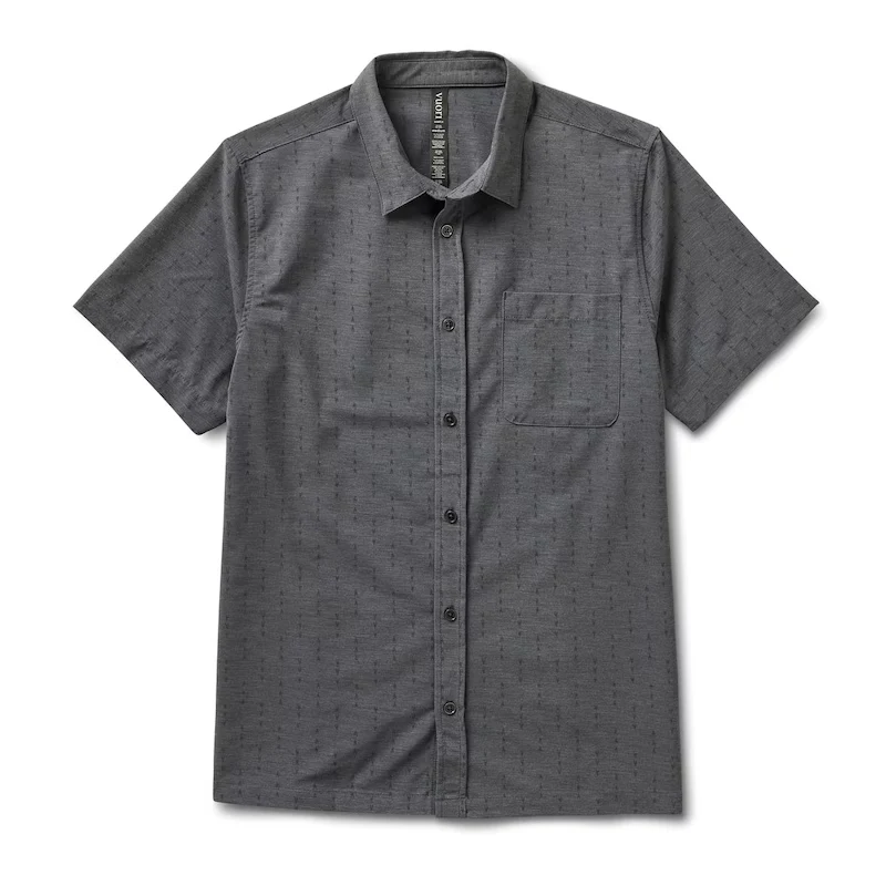 Men's Short Sleeve Bridge Button Down Shirt