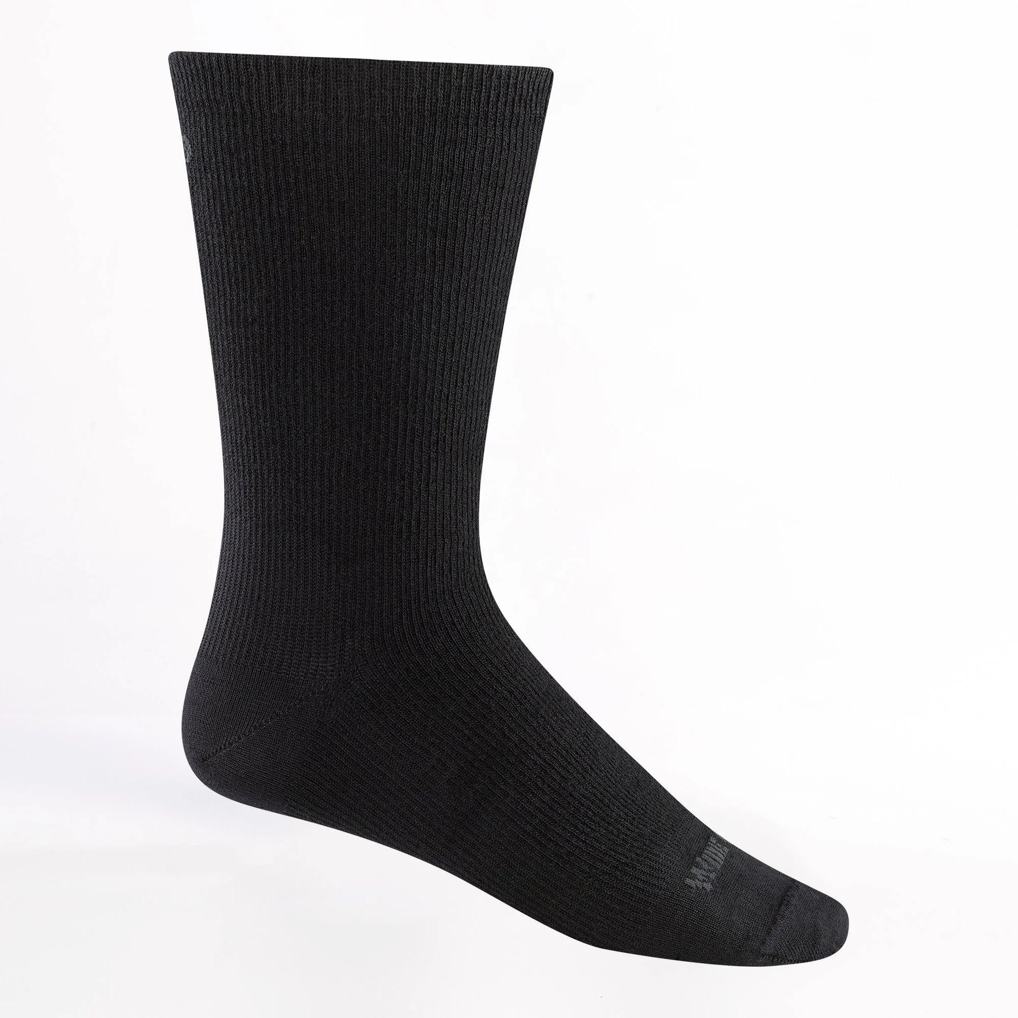Men's Solid Lightweight Crew Socks