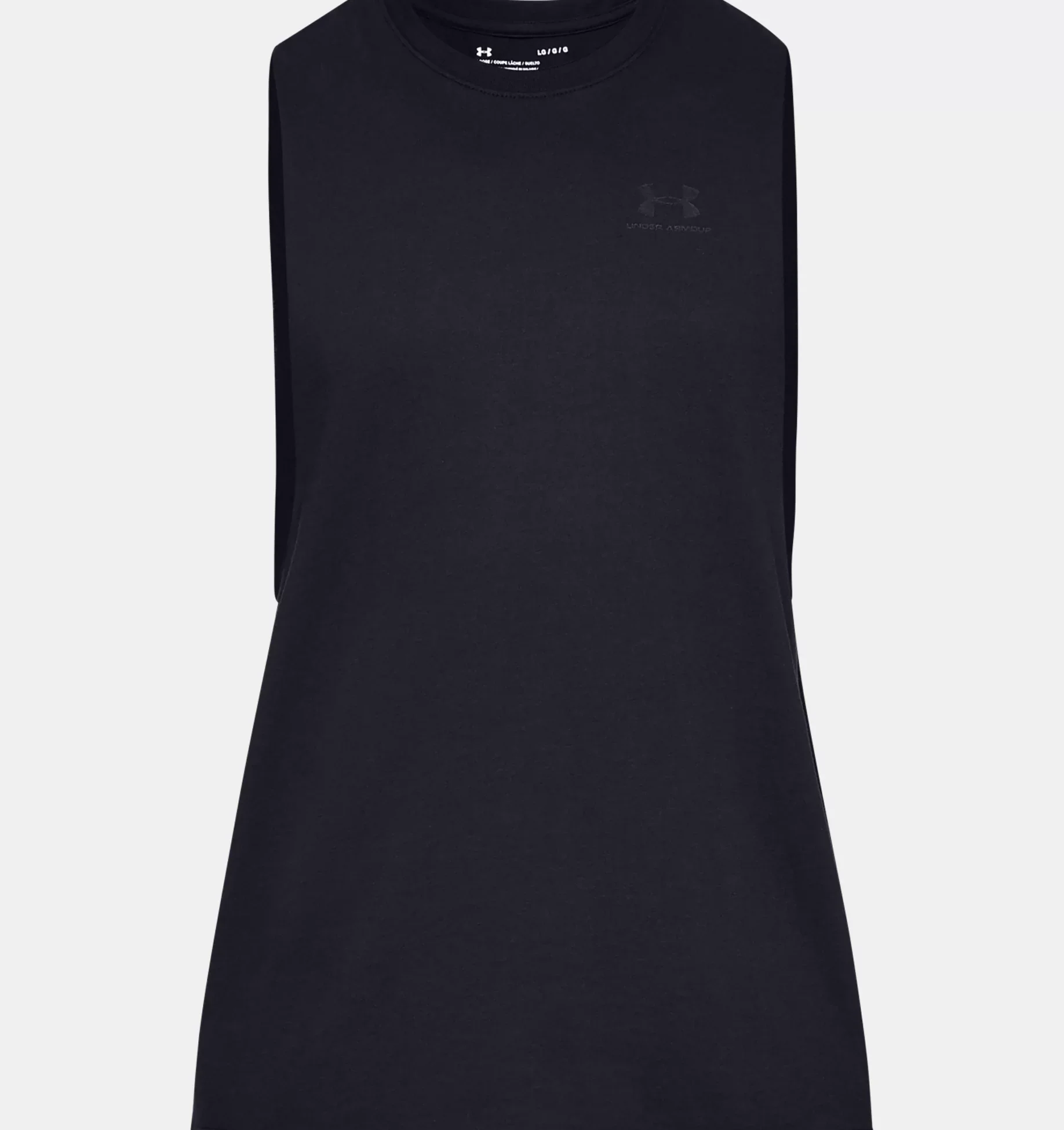 Men's Sportstyle Left Chest Cut-Off Tank Top - Image 4