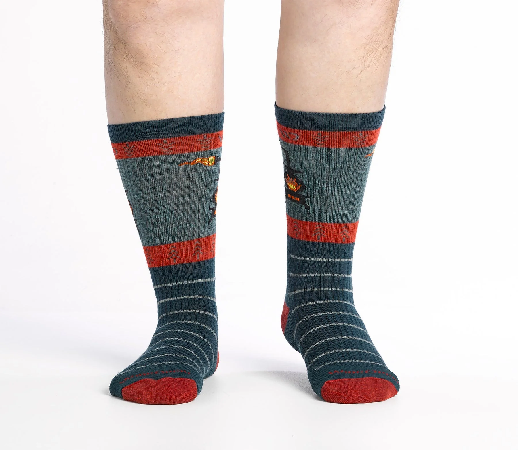 Men's Stoked Midweight Cushioned Crew Sock - Image 2