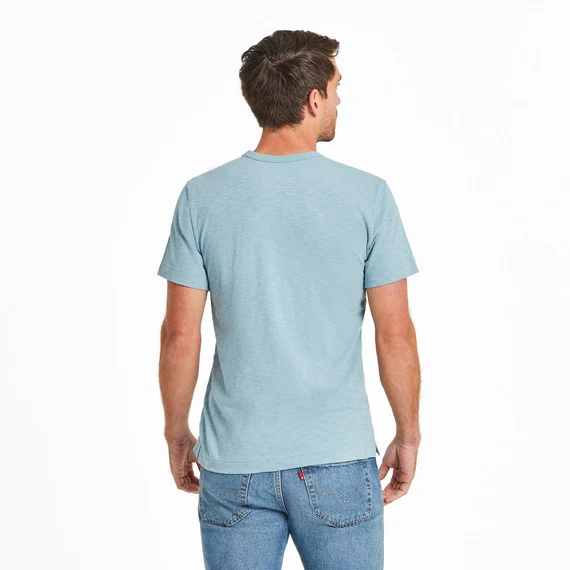 Men's Super Fly Slub Slim Fit Tee Shirt - Image 2