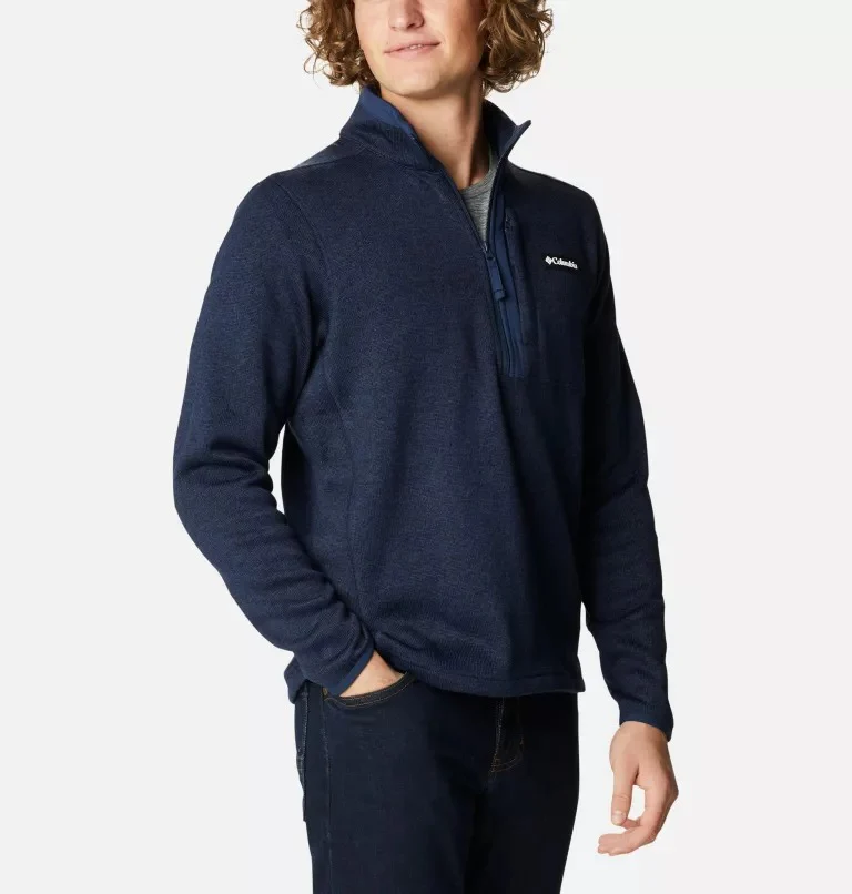 Men's Sweater Weather Half Zip Pullover - Image 2