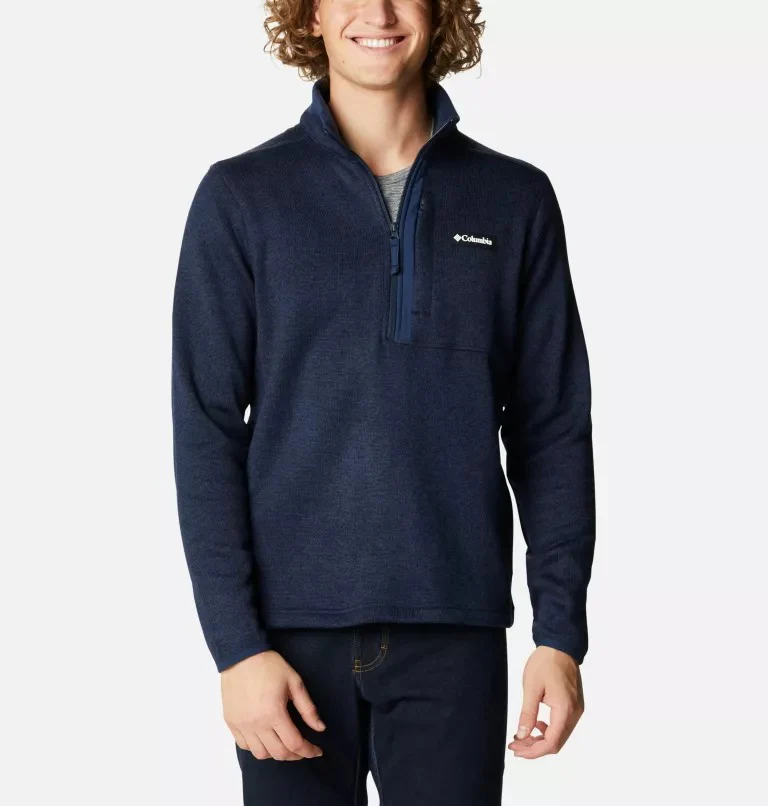 Men's Sweater Weather Half Zip Pullover - Image 3