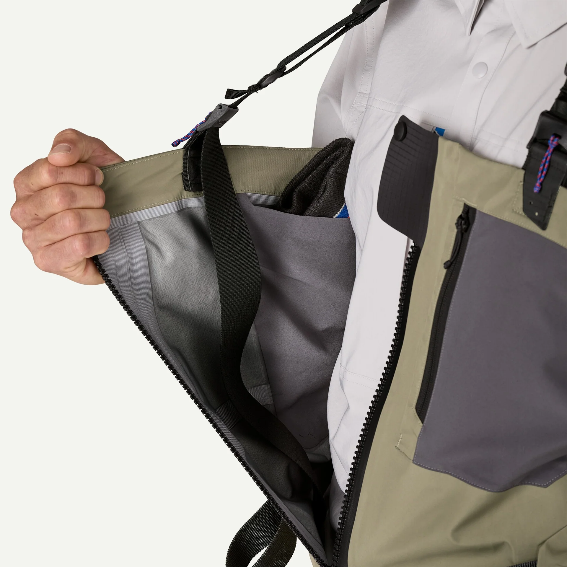 Men's Swiftcurrent Traverse Zip-Front Waders - Image 7