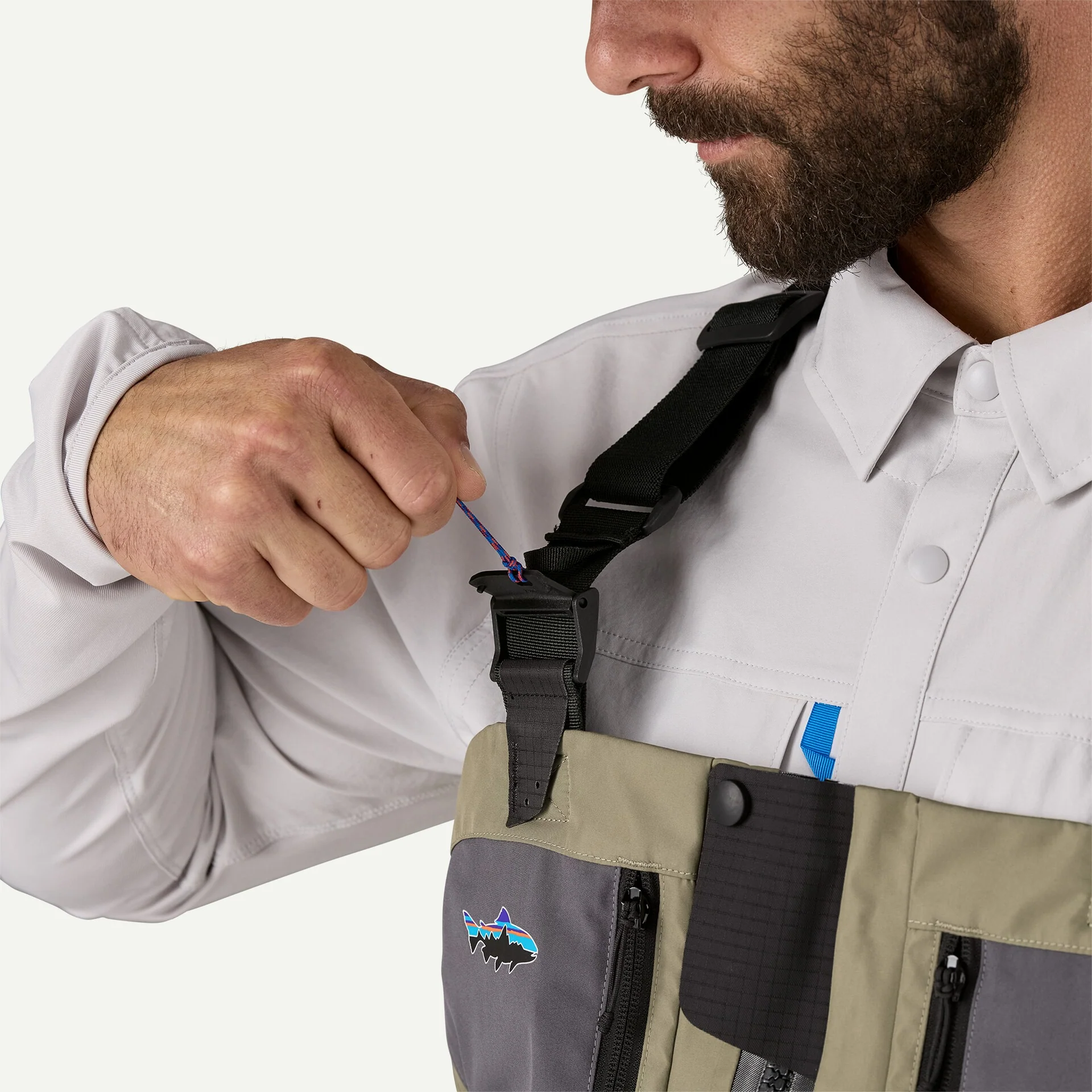 Men's Swiftcurrent Traverse Zip-Front Waders - Image 9