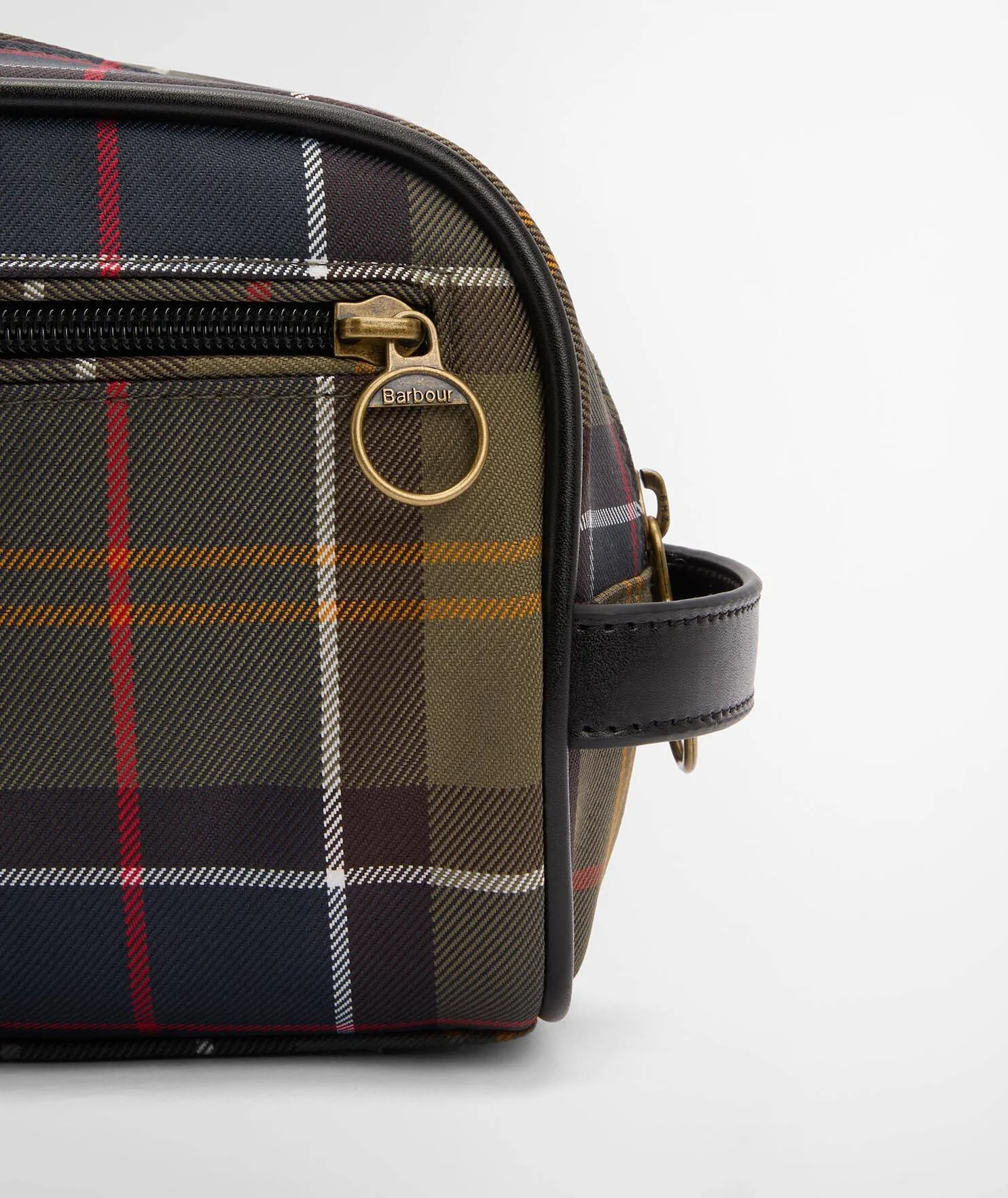 Men's Tartan Washbag - Image 3