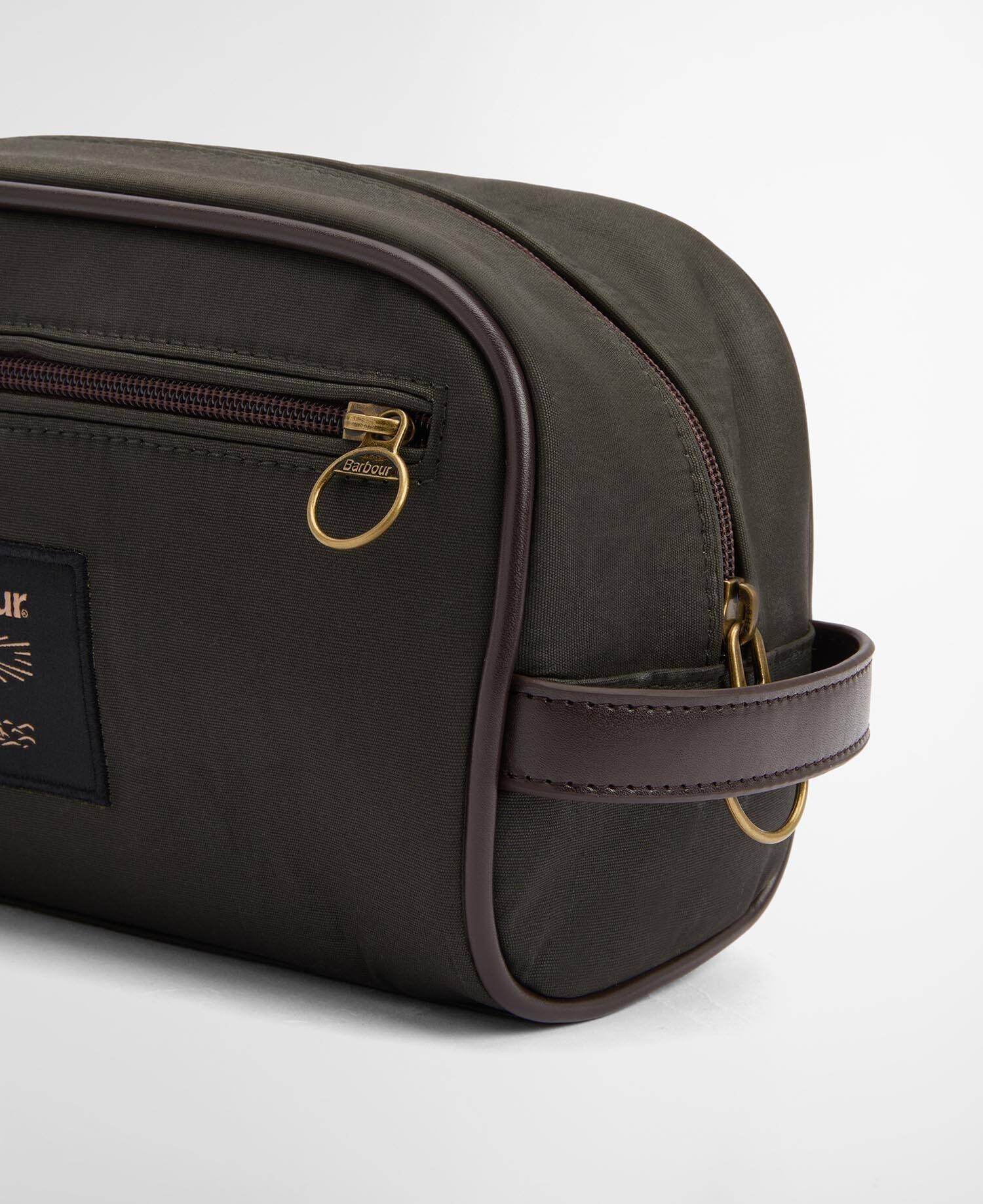 Men's Tartan Washbag - Image 3