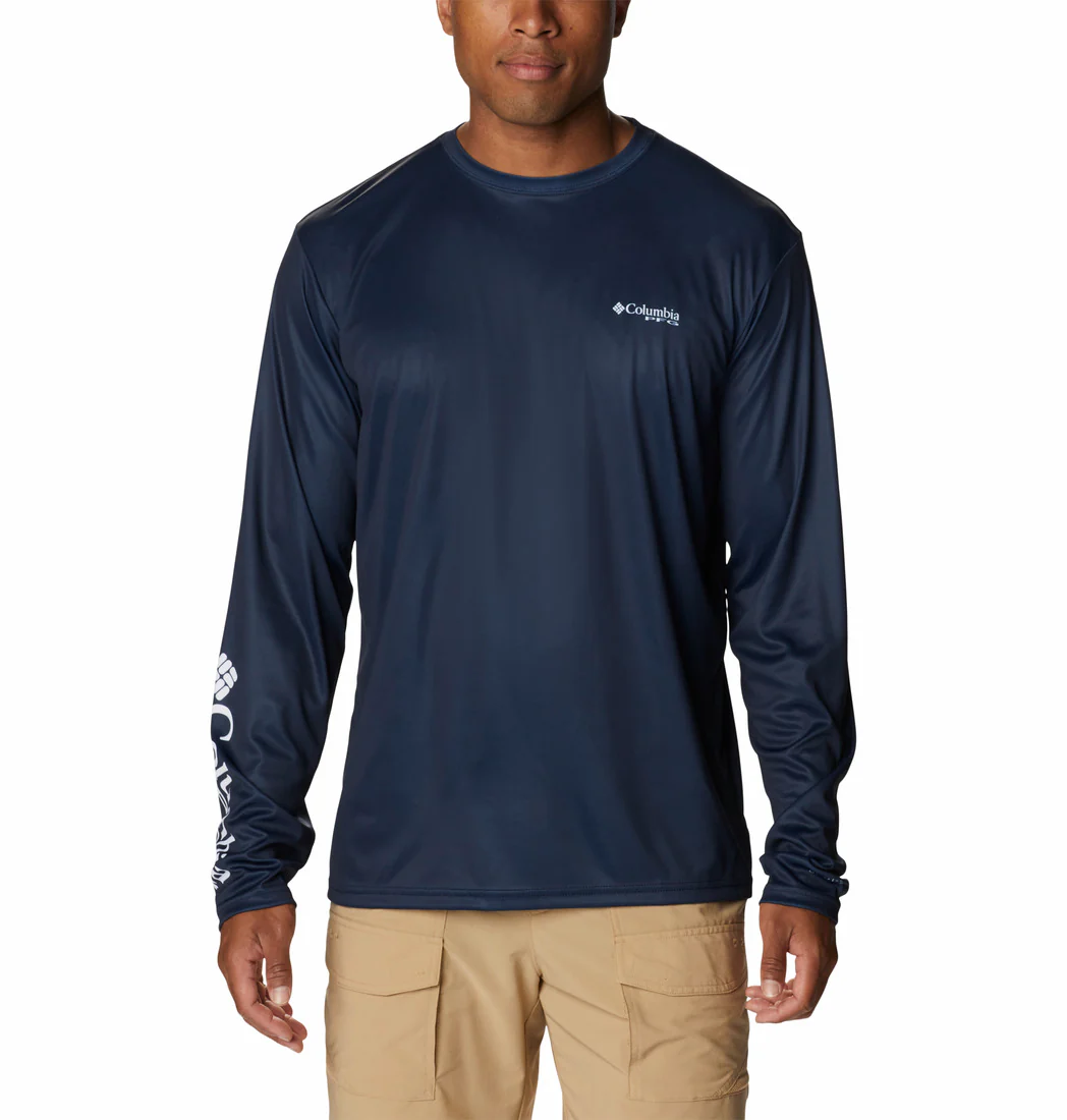 Men's Terminal Tackle PFG Fish Star Long Sleeve Shirt