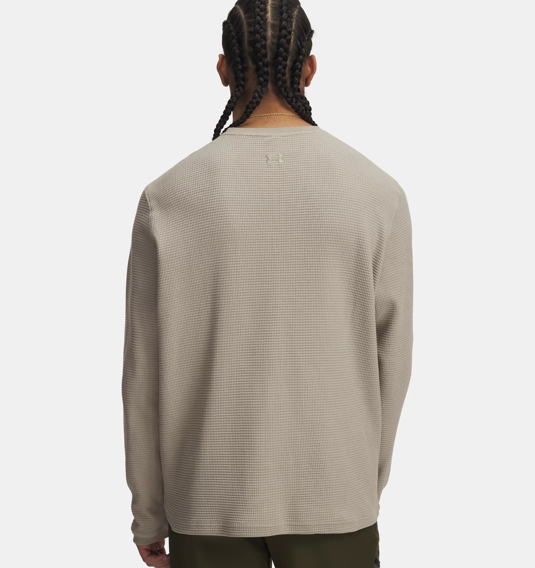 Men's UA Expanse Waffle Crew - Image 2