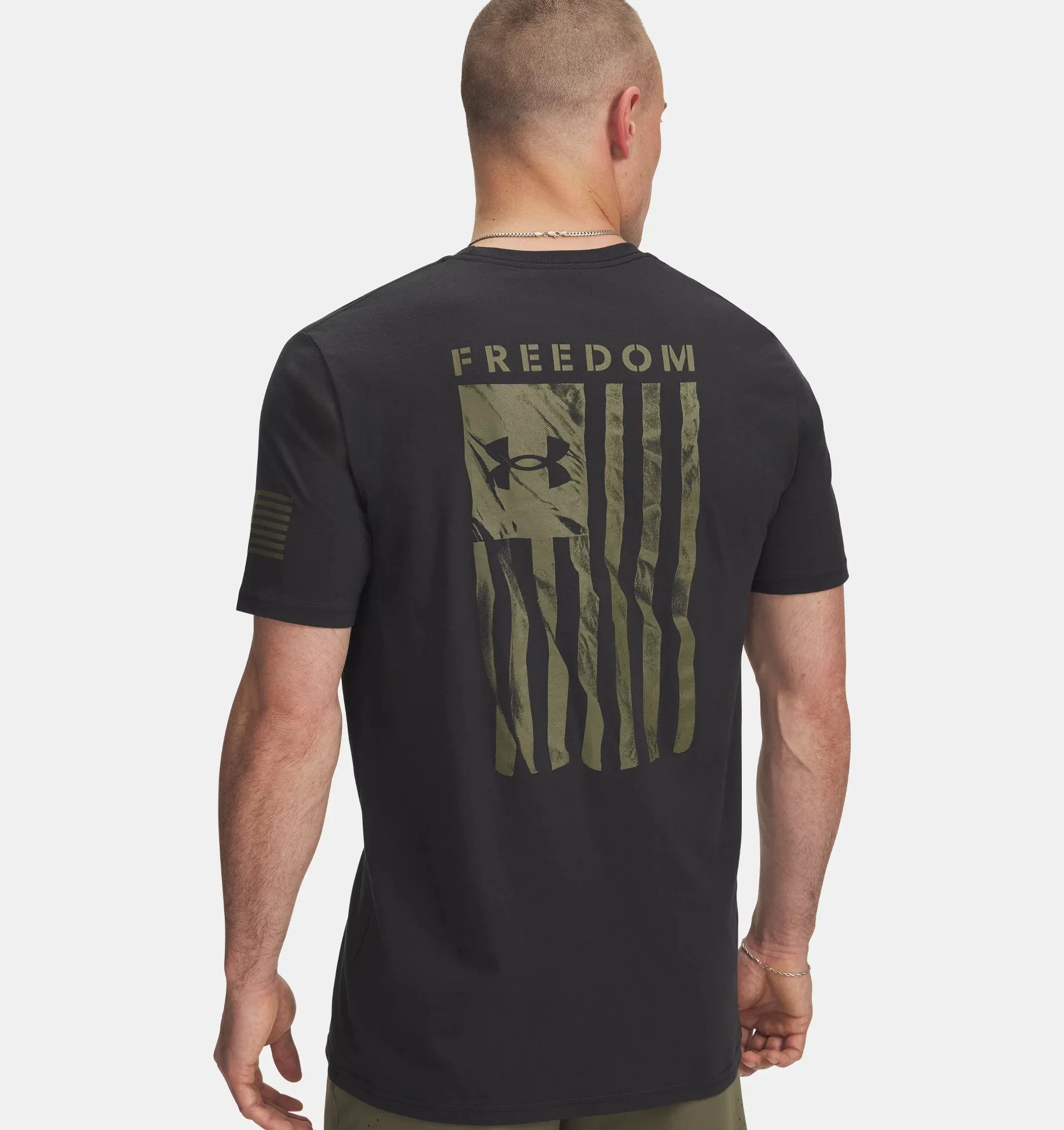 Men's UA Freedom Flag T-Shirt - Image 2