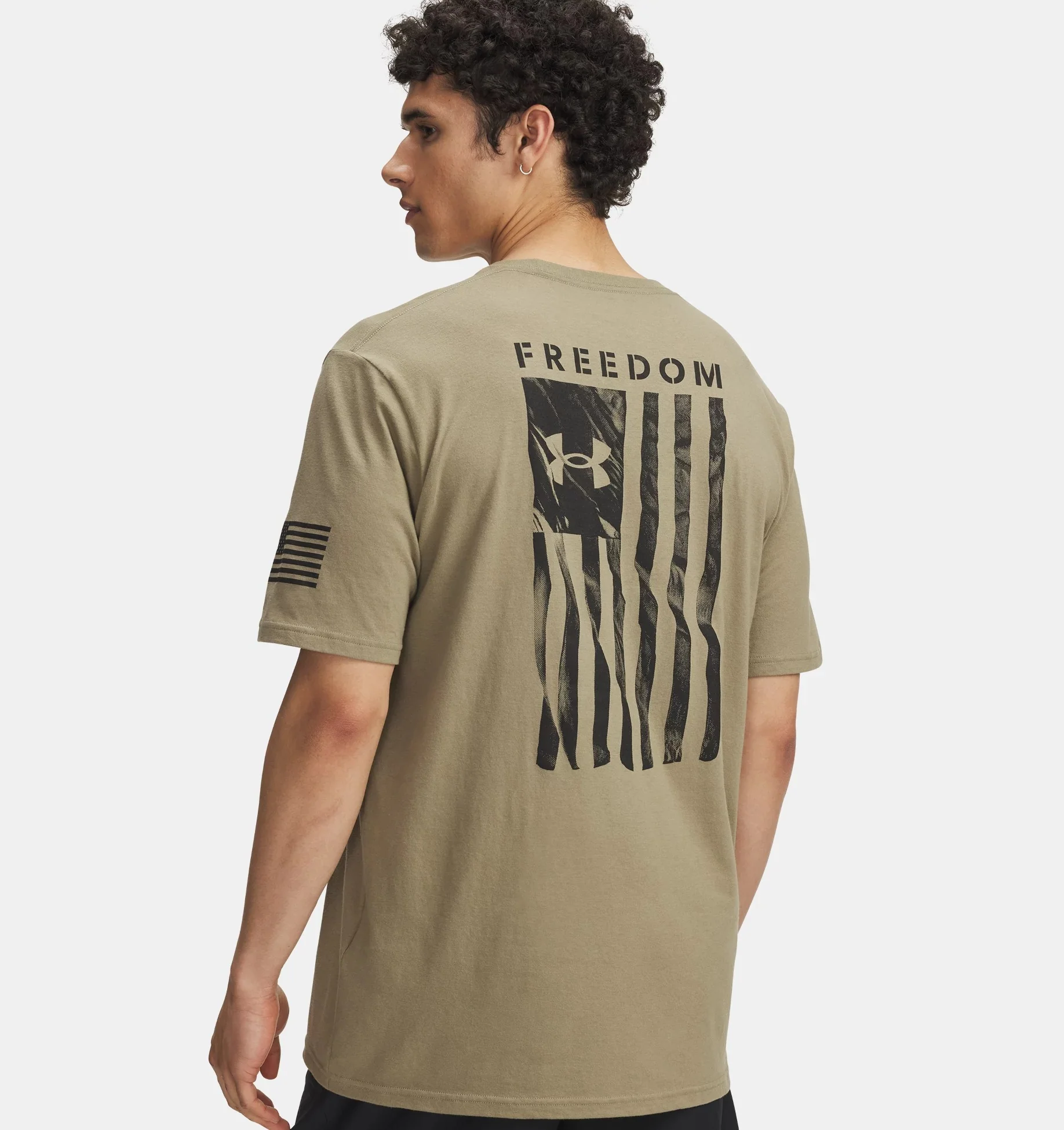 Men's UA Freedom Flag T-Shirt - Image 2