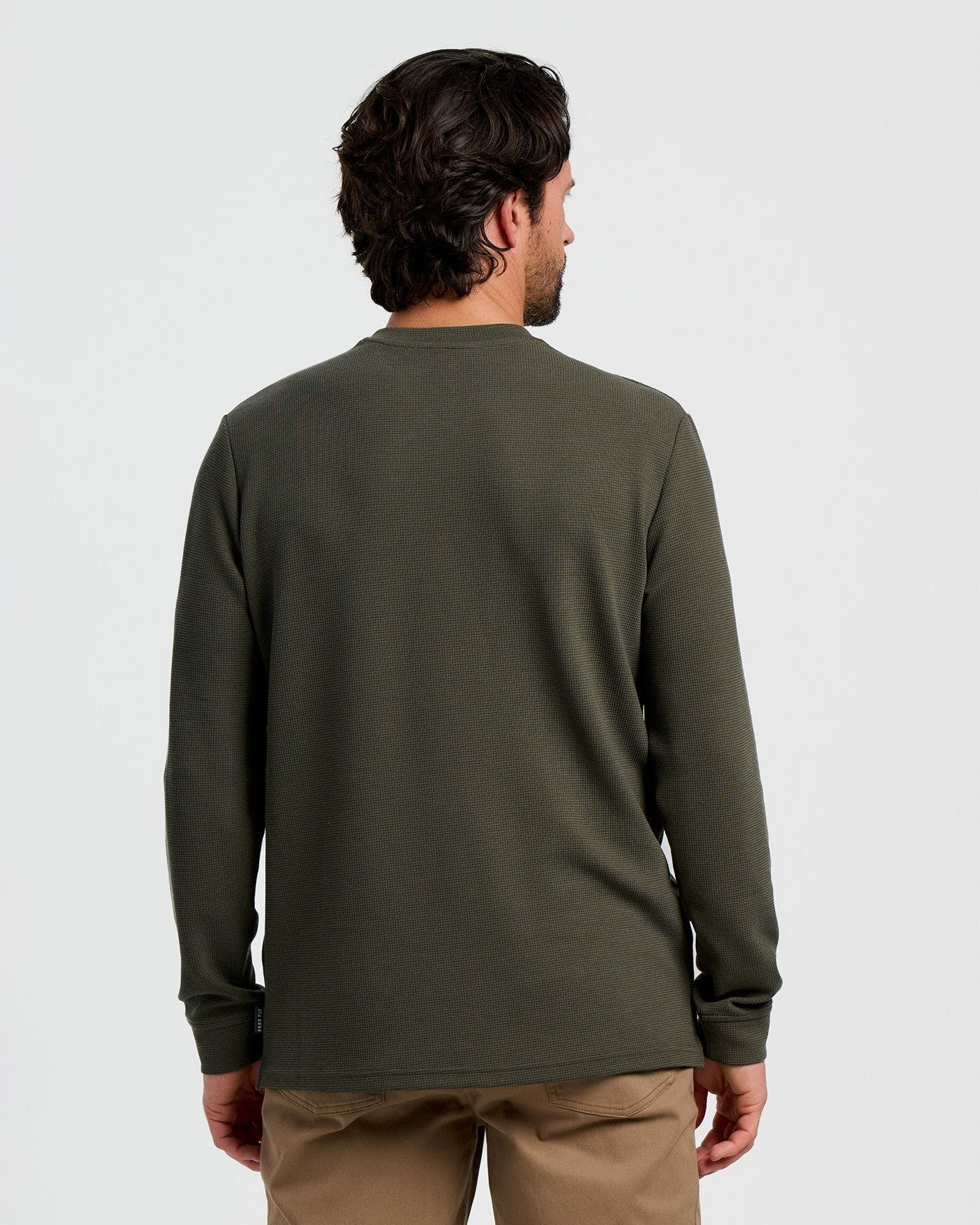 Men's Waffle Crew - Image 2
