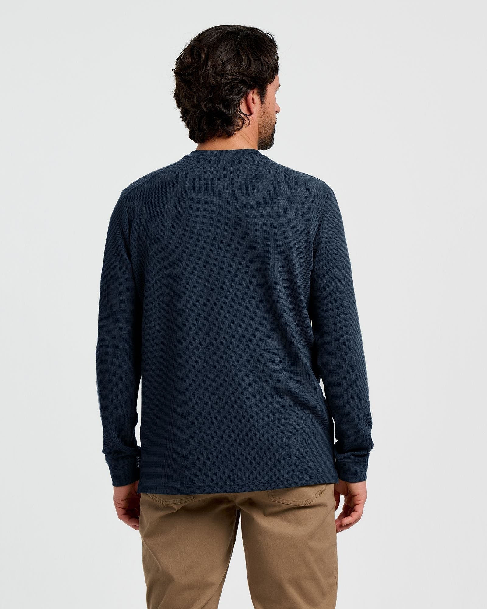 Men's Waffle Crew - Image 2