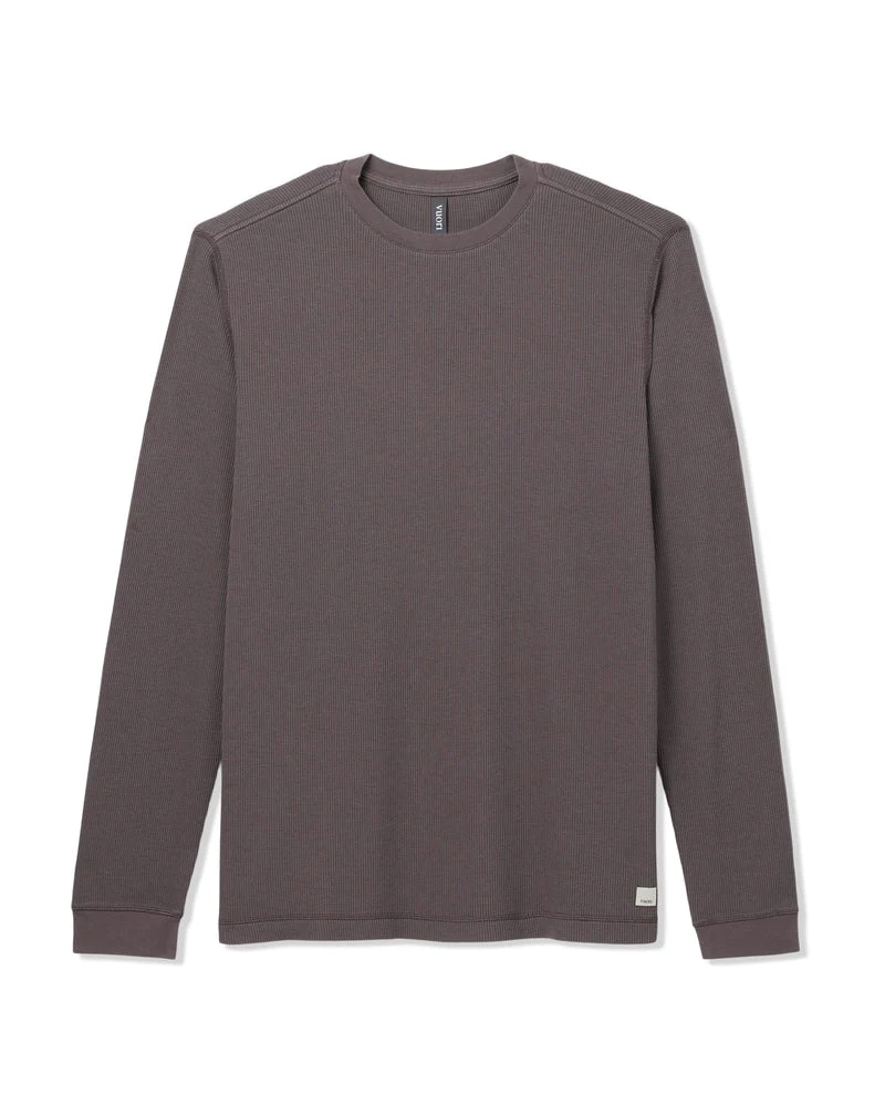 Men's Waffle Crew Long-Sleeve Shirt - Image 4