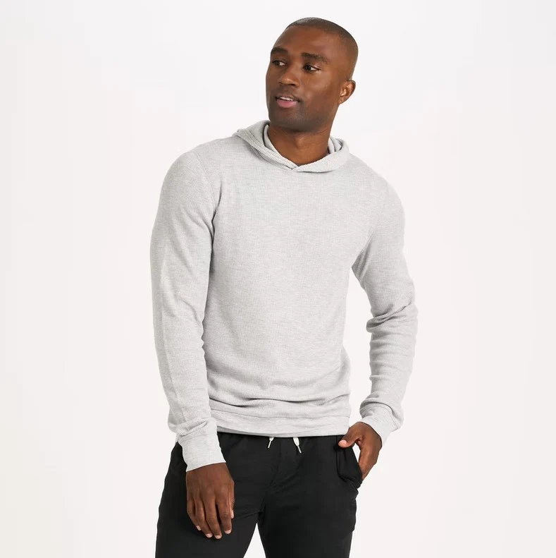Men's Waffle Hoodie - Image 2