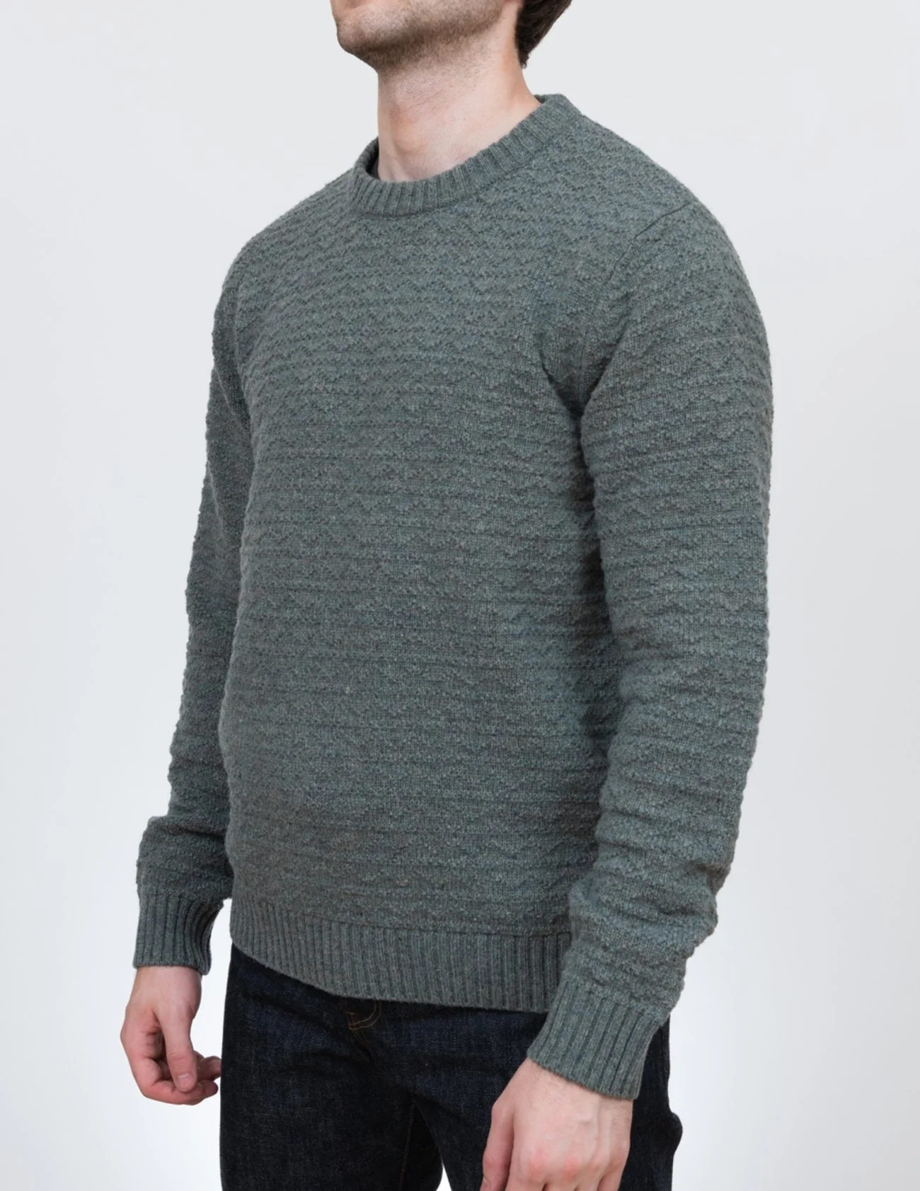 Men's Zig-Zag Knit Sweater - Image 3