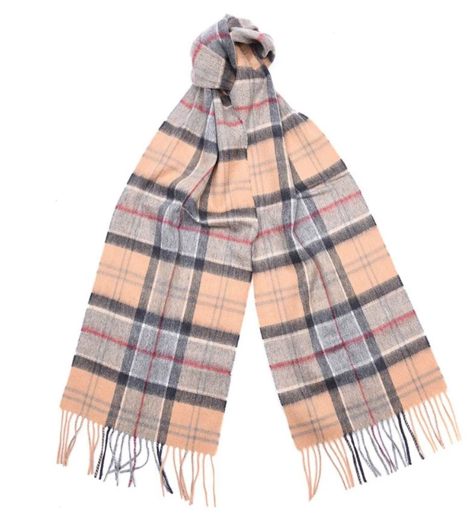 Merino Cashmere Tartan Scarf