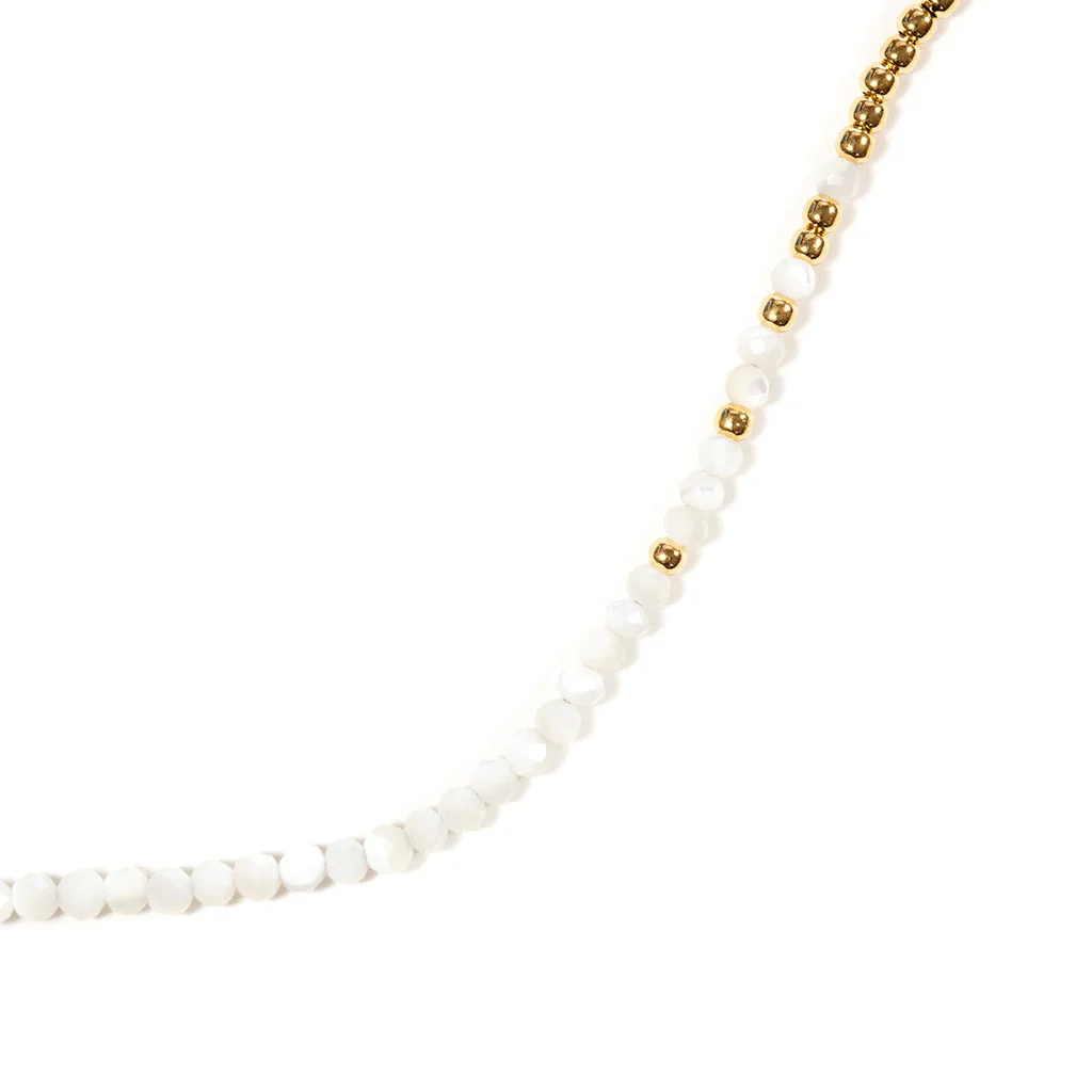Mirage Necklace - Mother of Pearl 16"