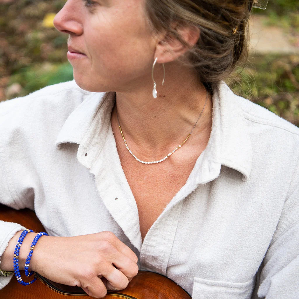 Mirage Necklace - Mother of Pearl 16" - Image 2