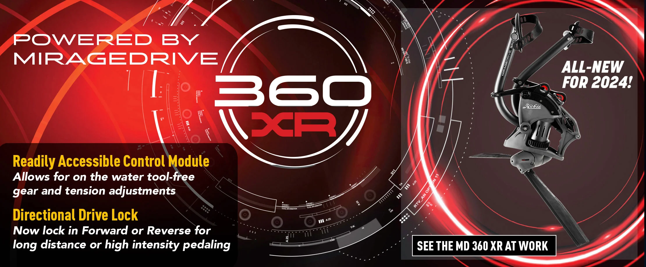 Mirage Pro Angler 12 with 360XR Drive Technology - Image 4