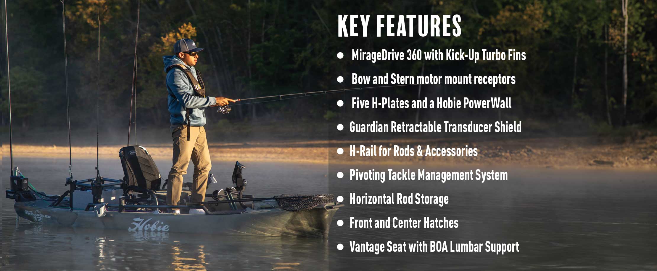 Mirage Pro Angler 12 with 360XR Drive Technology - Image 4