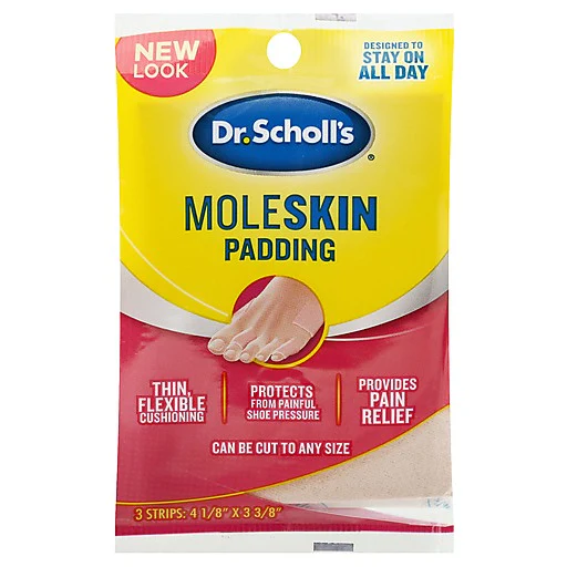 Moleskin Padding - 3pk