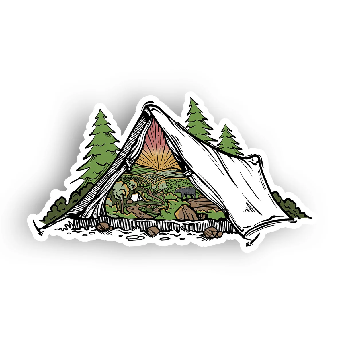Morning Light Sticker
